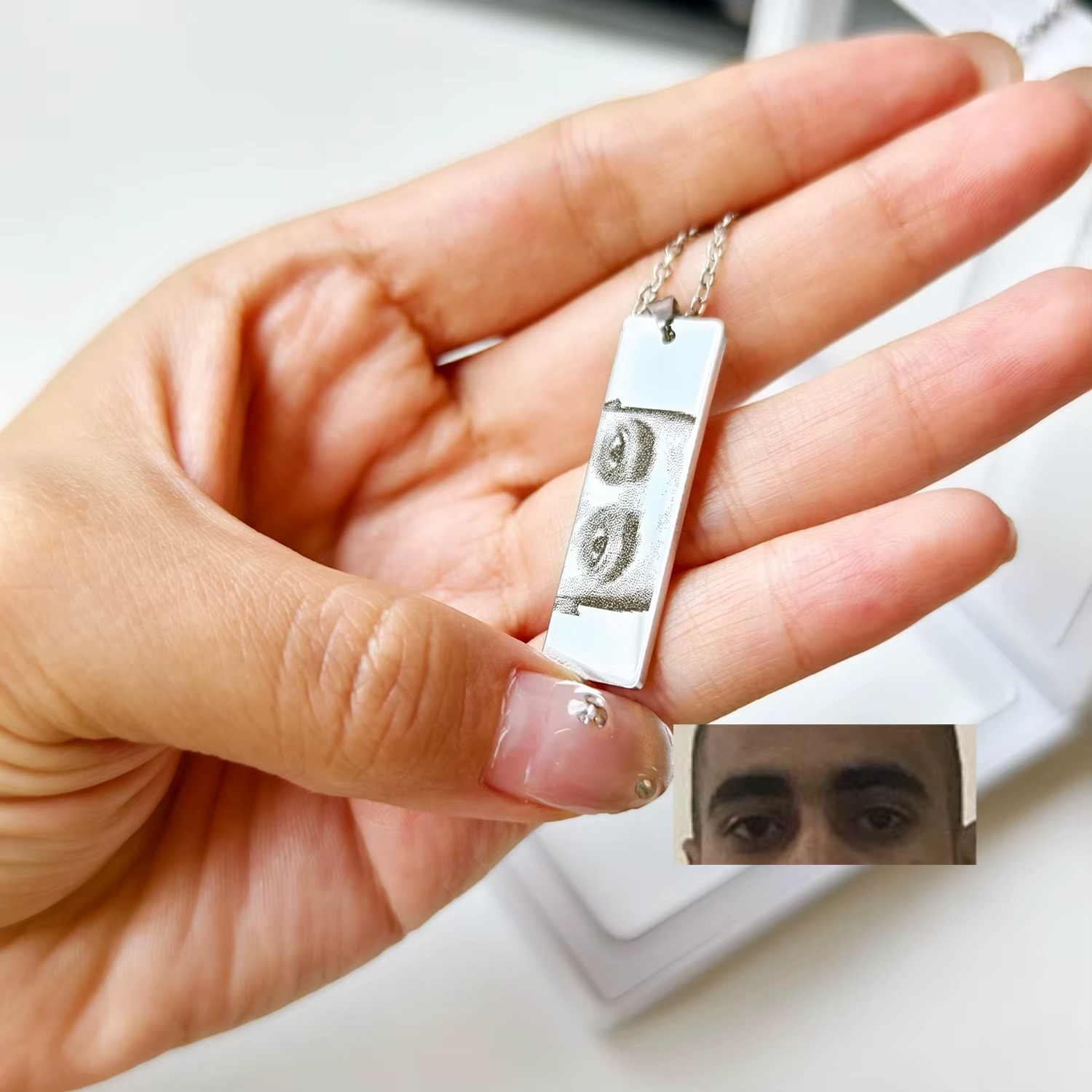 Colar do Olhar Personalizado Banhado