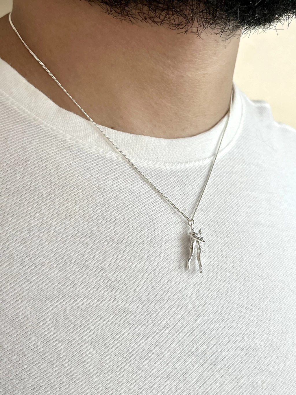 Colar Abraço Eterno Banhado