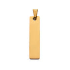 Colar do Olhar Personalizado - Aço Inox Banhado