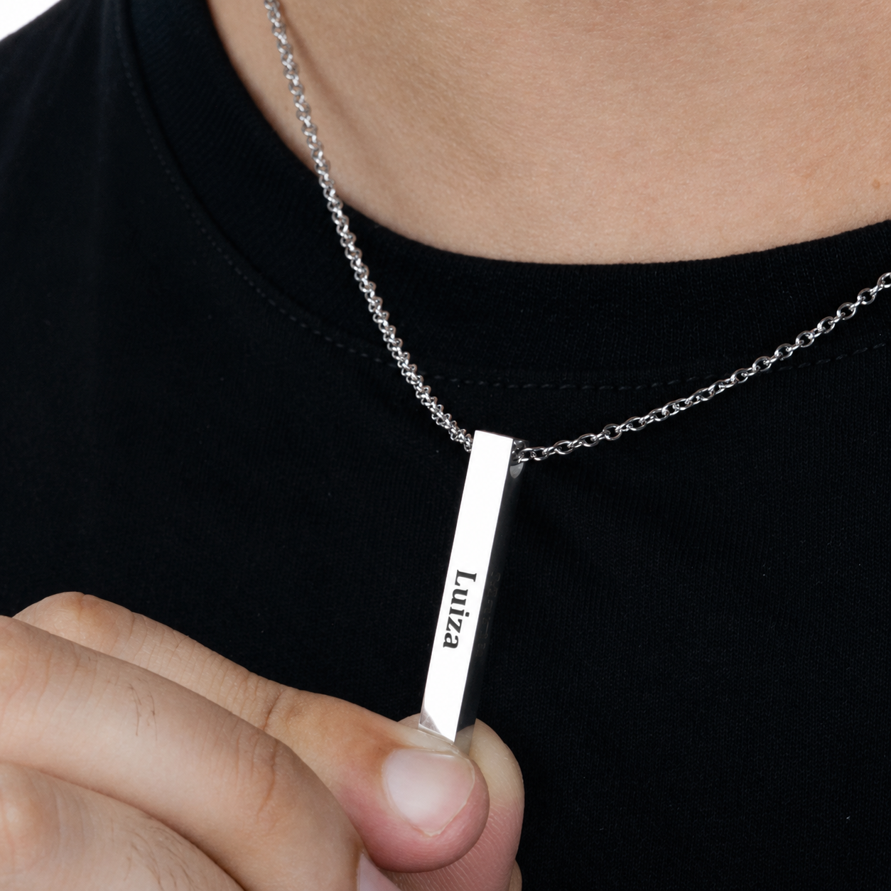 Colar 4d Personalizado - Aço Inox Banhado
