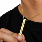 Colar 4d Personalizado - Aço Inox Banhado
