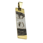 Colar do Olhar Personalizado - Aço Inox Banhado