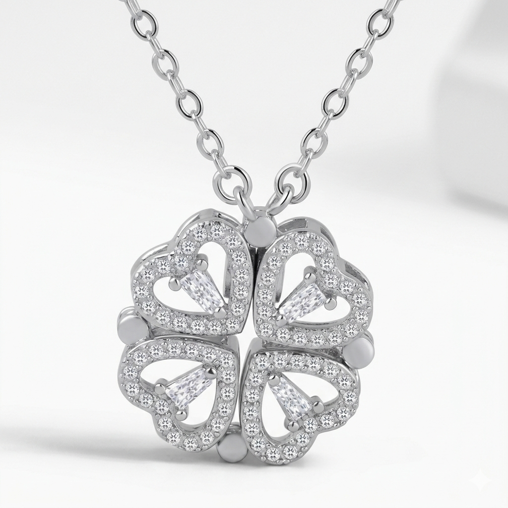 Colar Feminino Trevo de Quatro Folhas